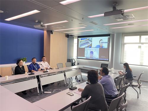 大鳄生物研发团队拜访深圳益诺思-深圳市华元生物技术股份有限公司